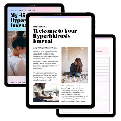 My 45-Day Hyperhidrosis Journal [Digital Download]