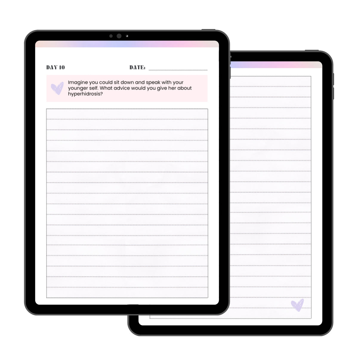 My 45-Day Hyperhidrosis Journal [Digital Download]