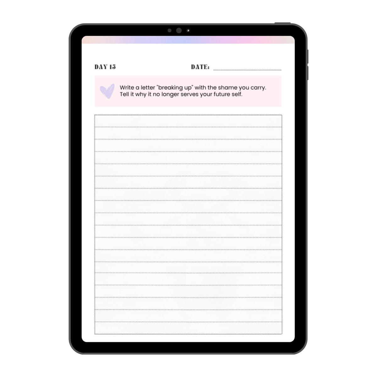 My 45-Day Hyperhidrosis Journal [Digital Download]