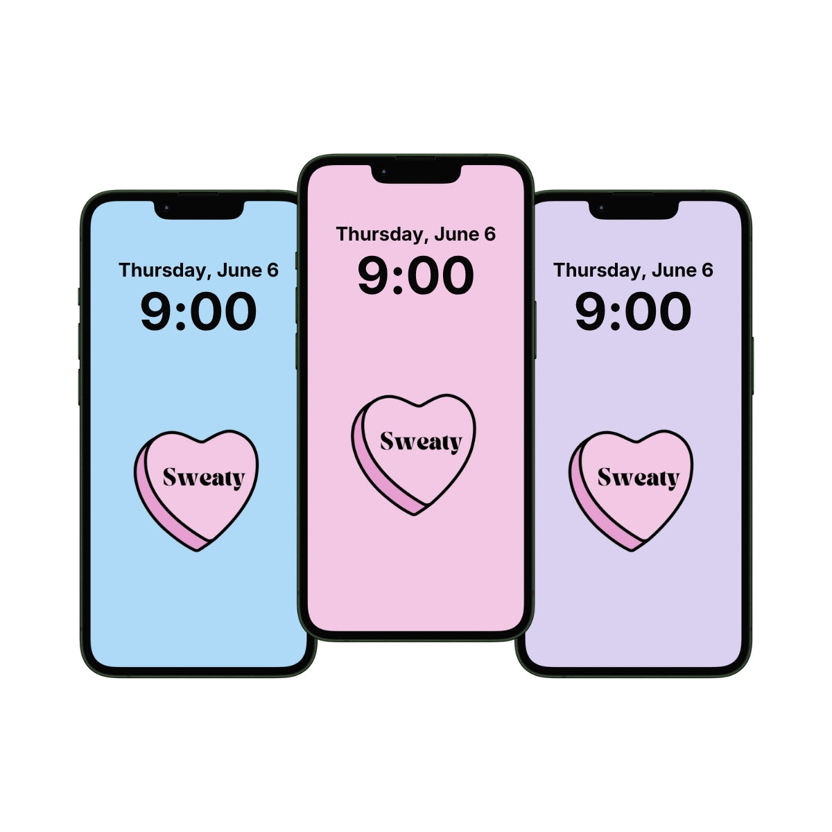 Sweaty Girl Phone Wallpaper Bundle [Digital Download]