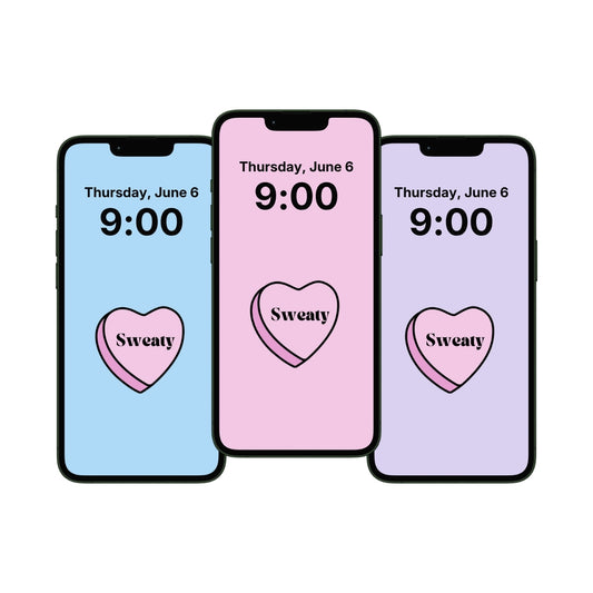 Sweaty Girl Phone Wallpaper Bundle [Digital Download]