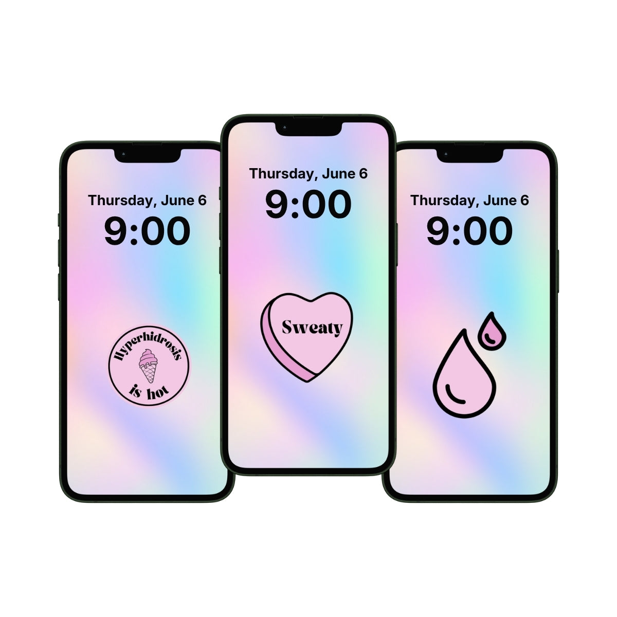 Sweaty Girl Phone Wallpaper Bundle [Digital Download]