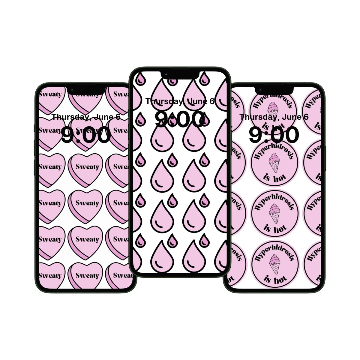 Sweaty Girl Phone Wallpaper Bundle [Digital Download]