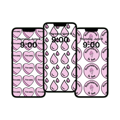 Sweaty Girl Phone Wallpaper Bundle [Digital Download]